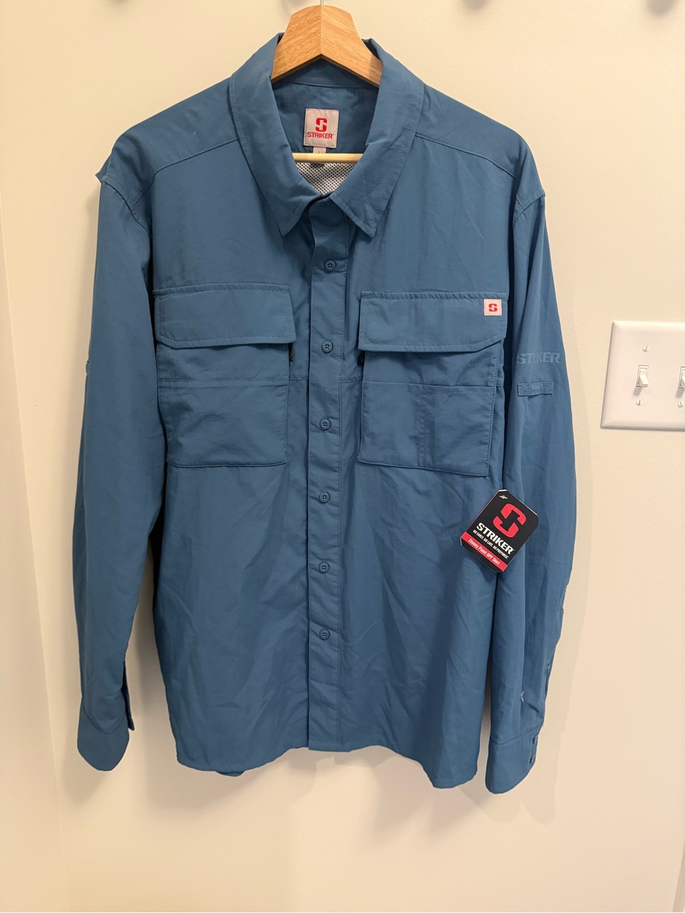NWT Striker Prime Long Sleeve Fishing shirt men’s large